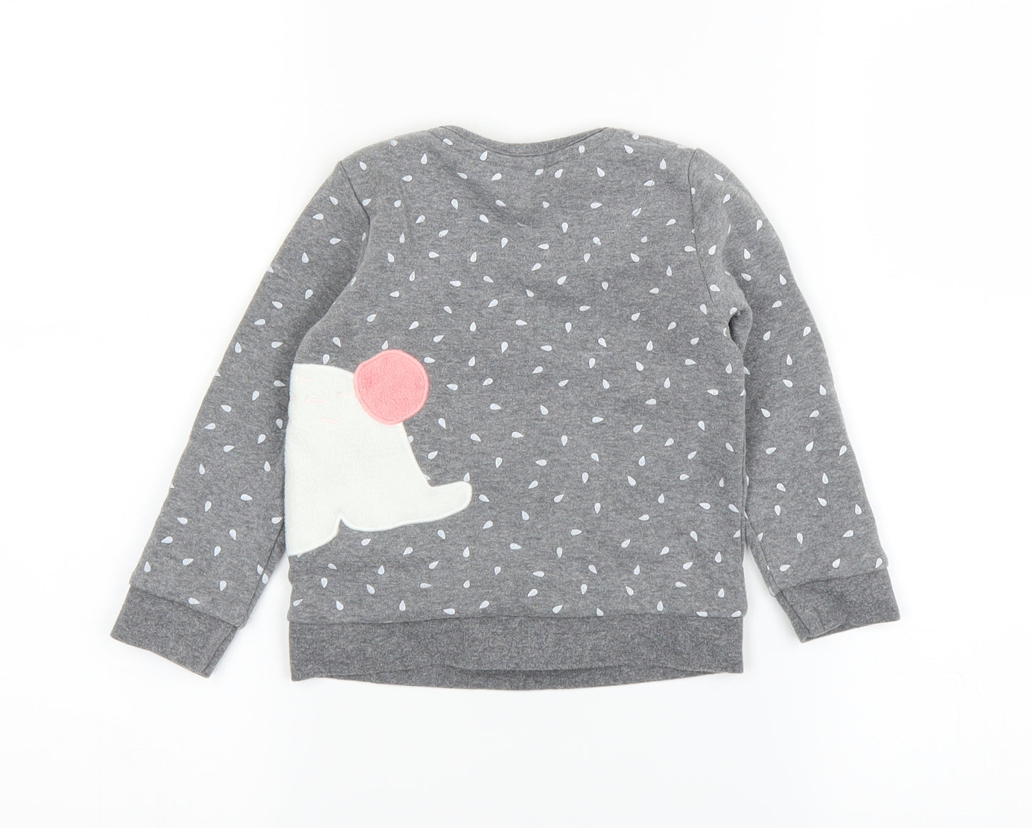 FRED&FLO Baby Grey   Pullover Jumper Size 18-24 Months