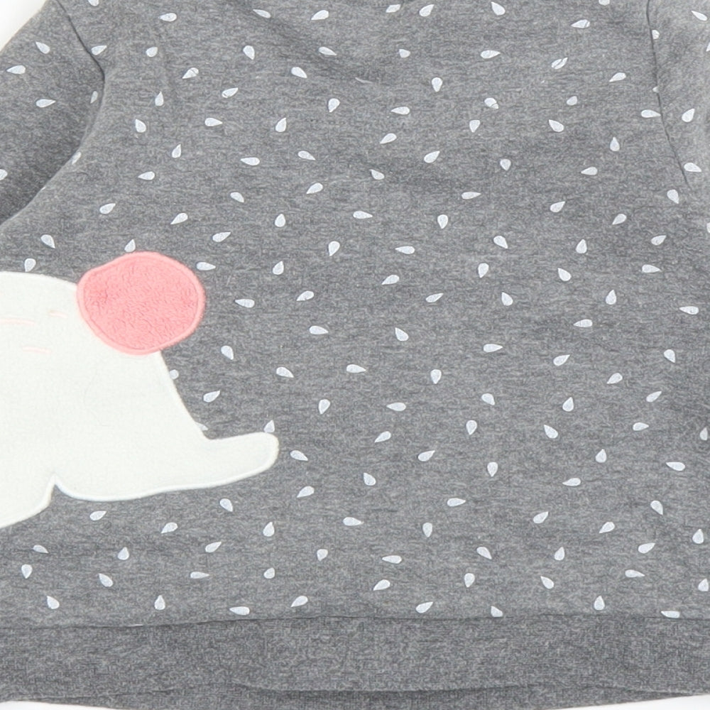 FRED&FLO Baby Grey   Pullover Jumper Size 18-24 Months