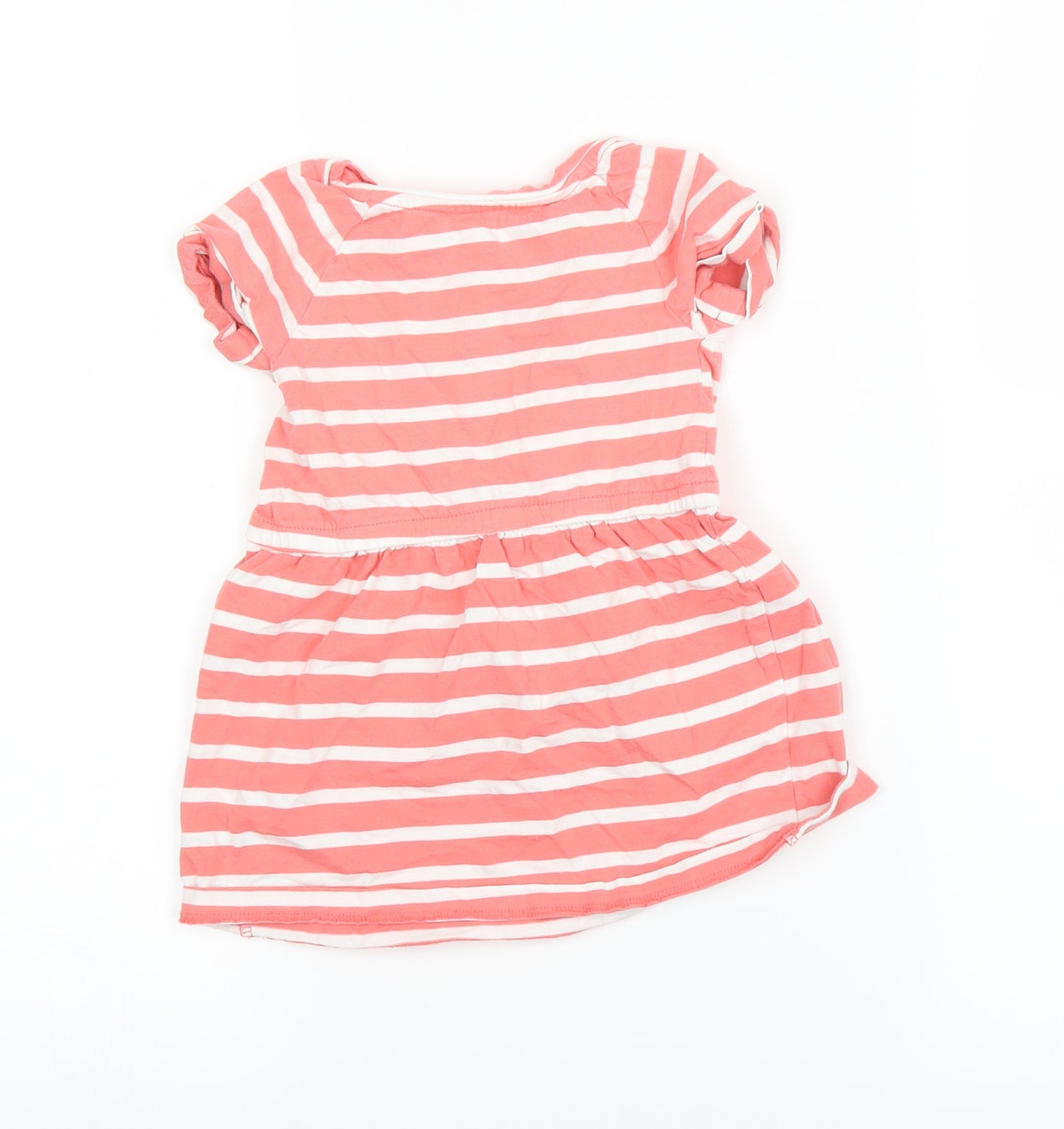 Gap Girls Pink Striped  A-Line  Size 24 Months