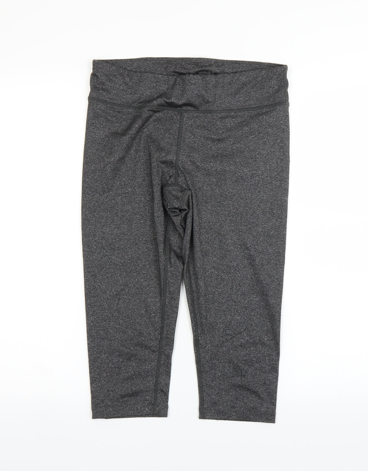 Preworn Womens Grey   Cropped Leggings Size M L20 in