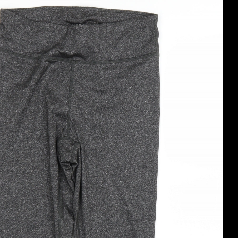 Preworn Womens Grey   Cropped Leggings Size M L20 in