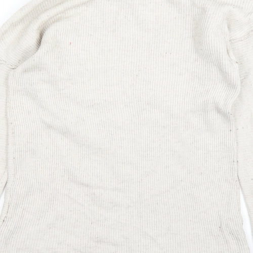 Primark Womens White   Pullover Jumper Size M