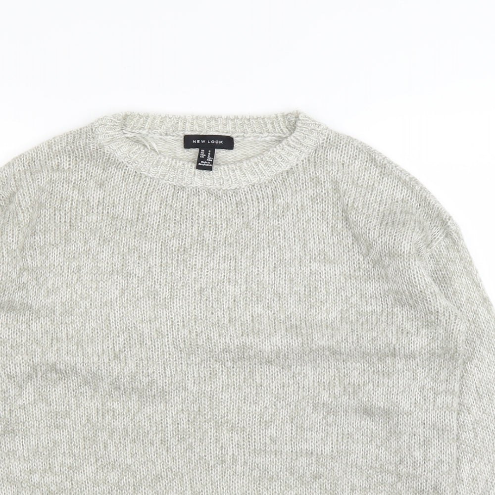 New Look Womens Green   Pullover Jumper Size S