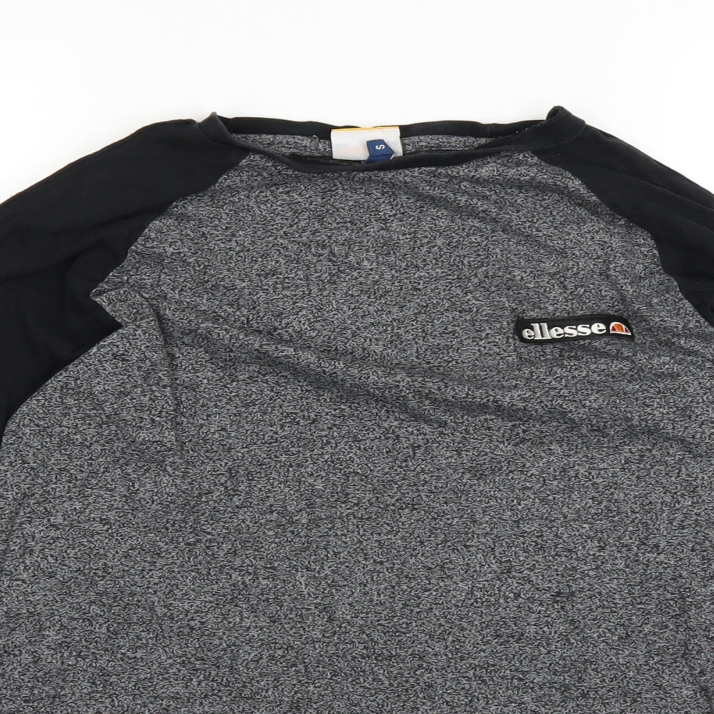 ellesse Mens Grey   Pullover Jumper Size S