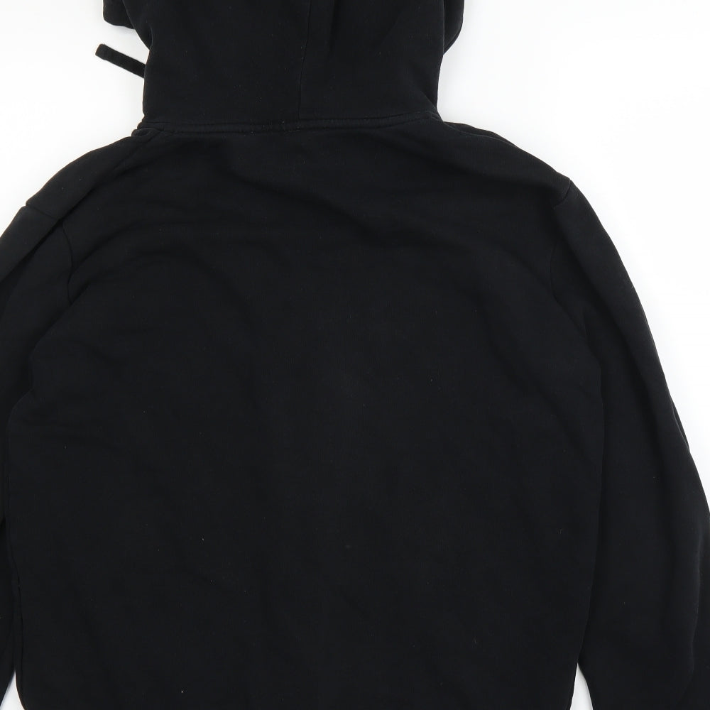 H&M Mens Black   Full Zip Hoodie Size M