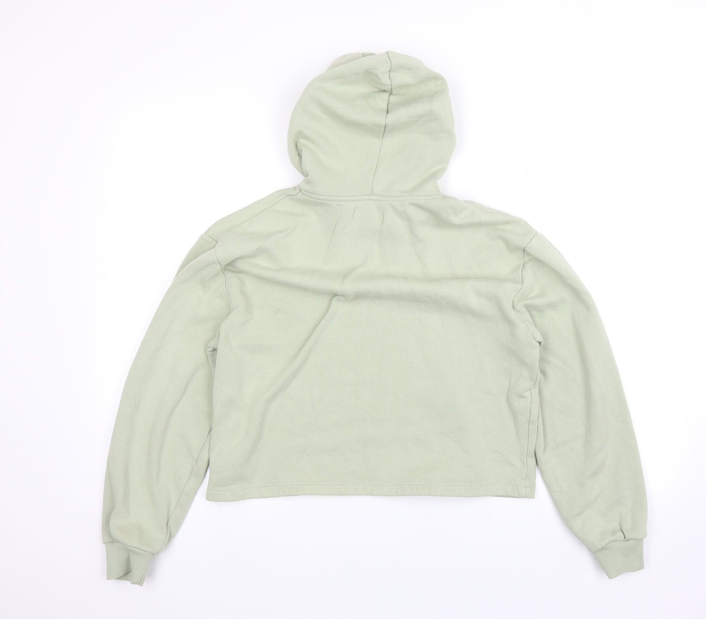 Pieces Mens Green   Pullover Hoodie Size S