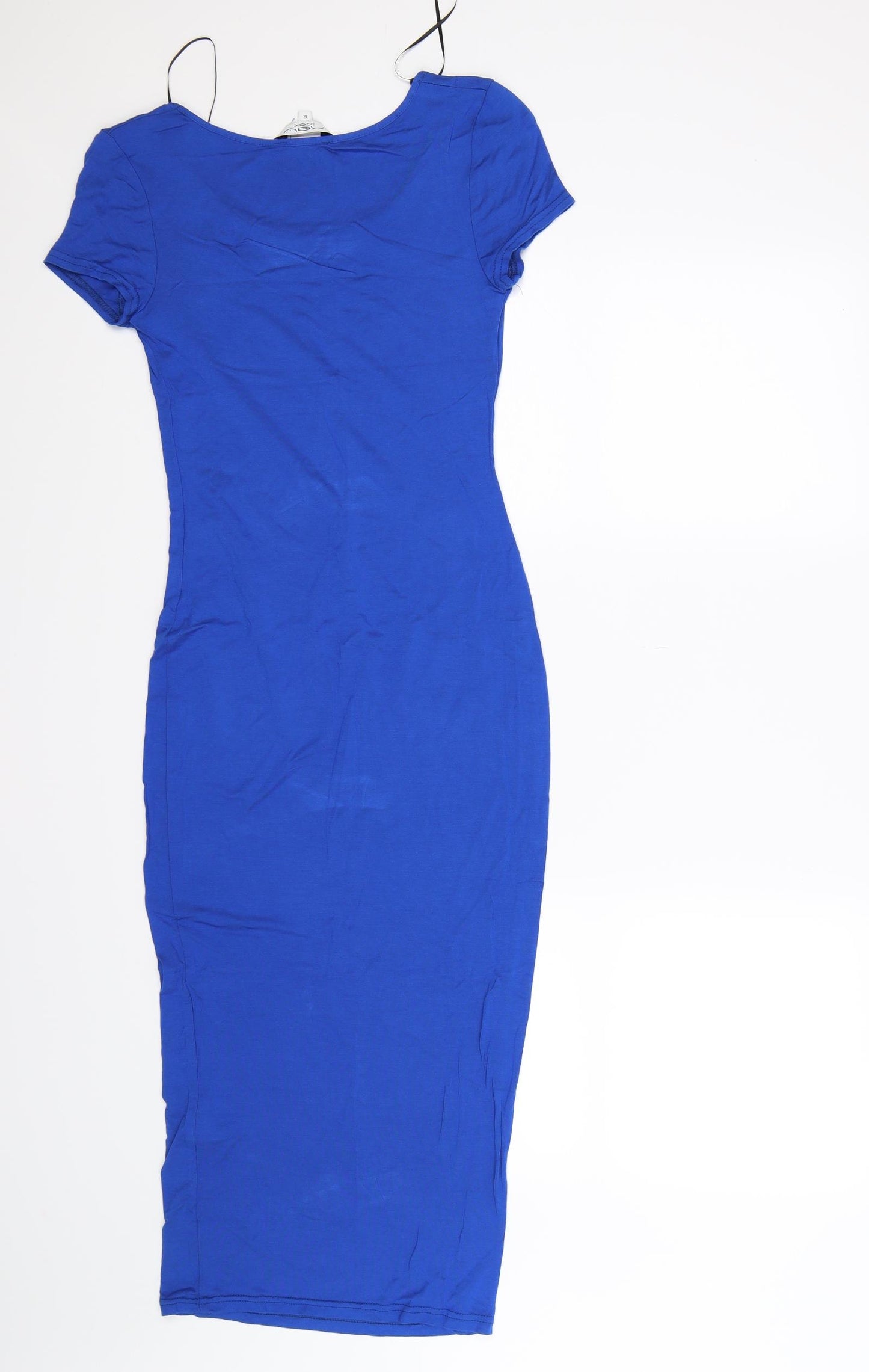 New Look Womens Blue  Rayon Bodycon  Size 12