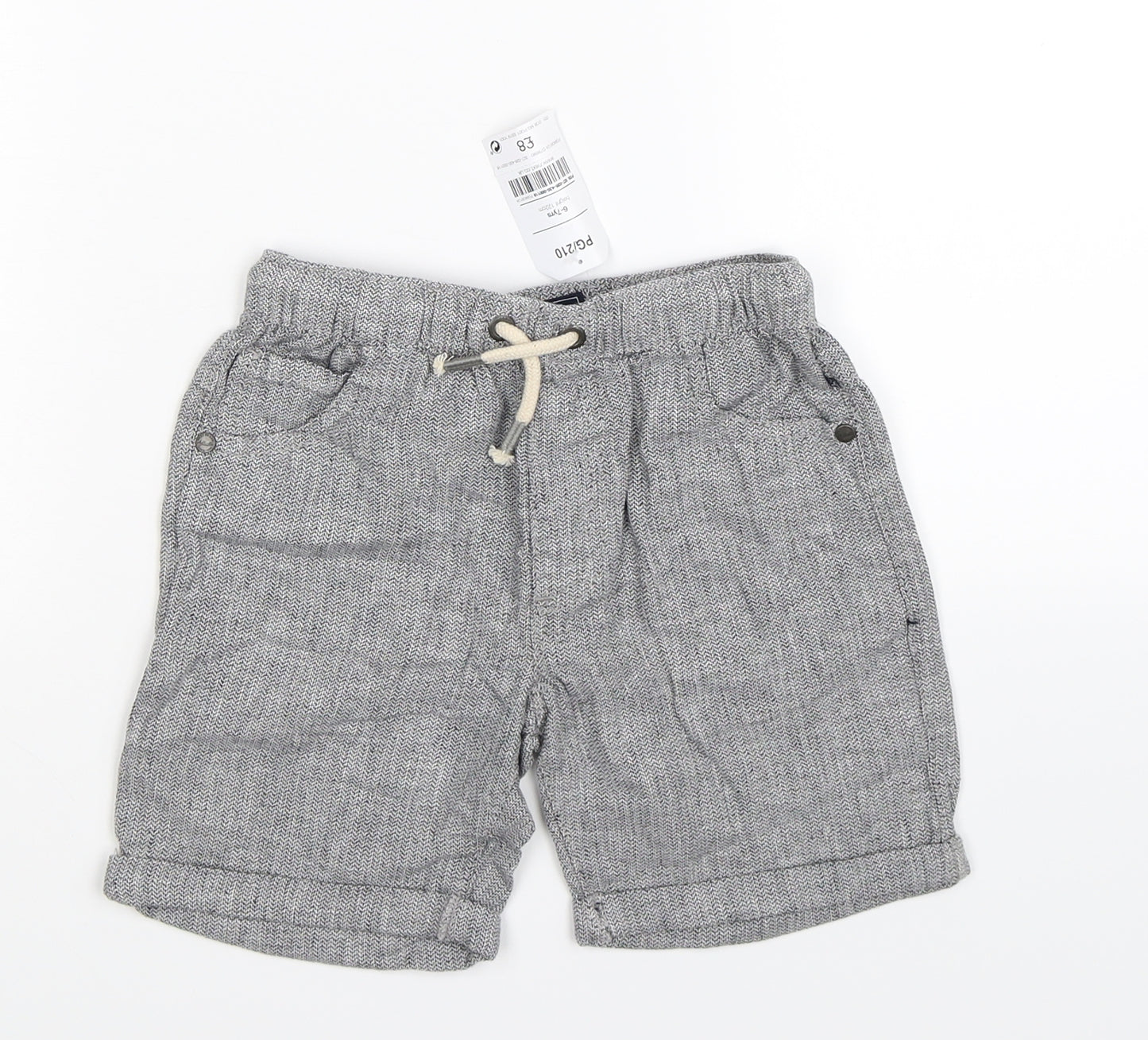 NEXT Boys Grey   Utility Shorts Size 6-7 Years