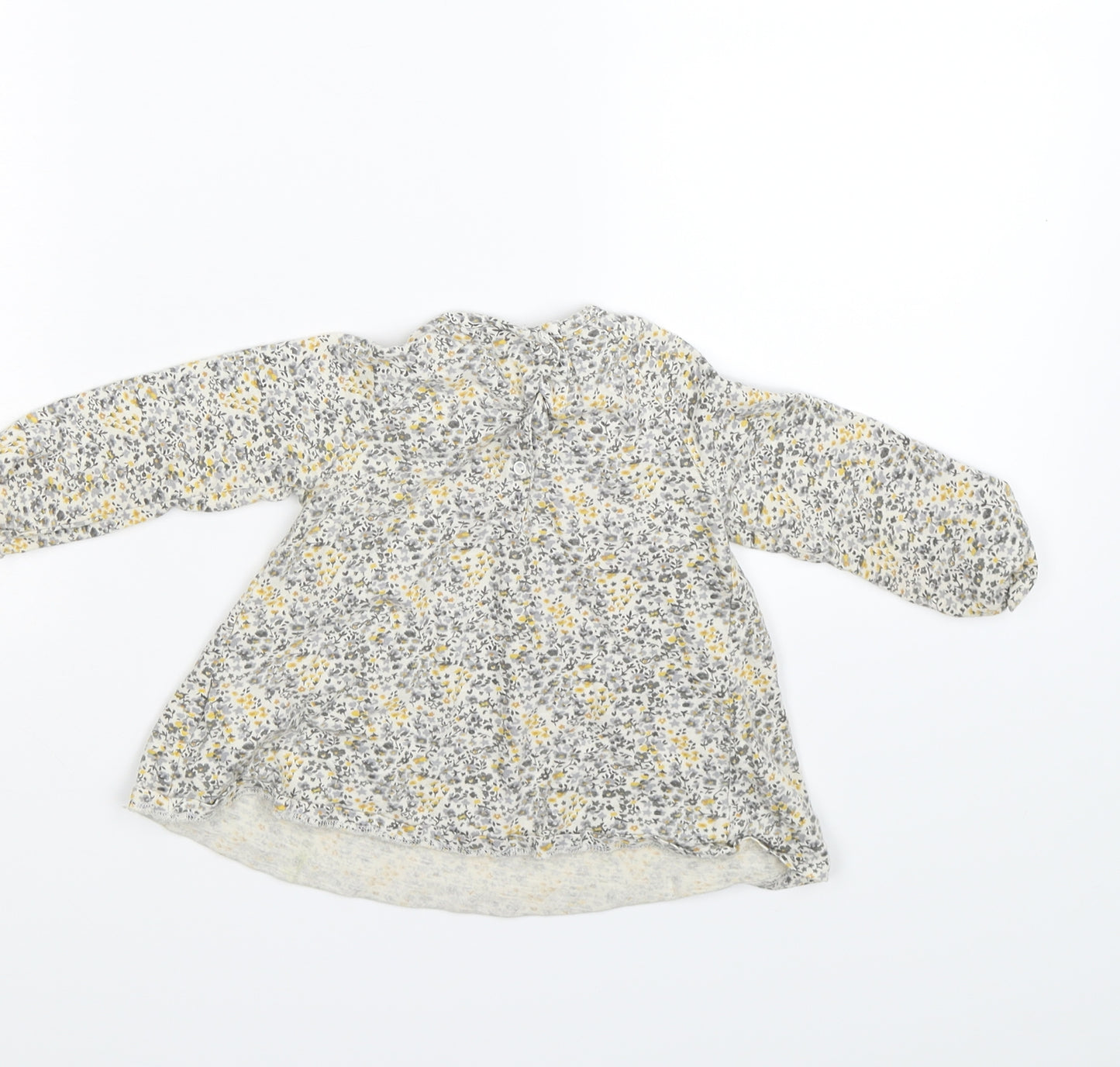 NEXT Girls Grey   Jumper Dress  Size 9-12 Months