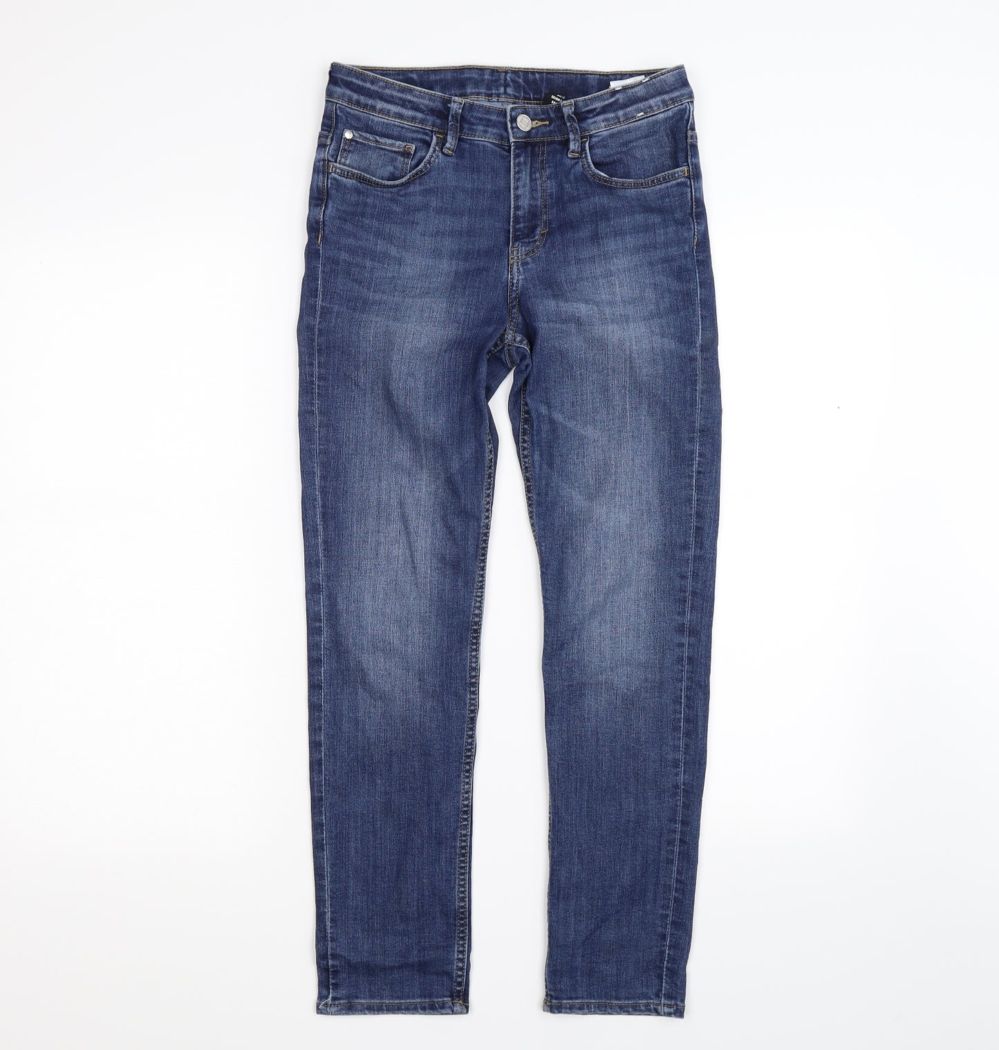 H&M Boys Blue  Denim Straight Jeans Size 11-12 Years