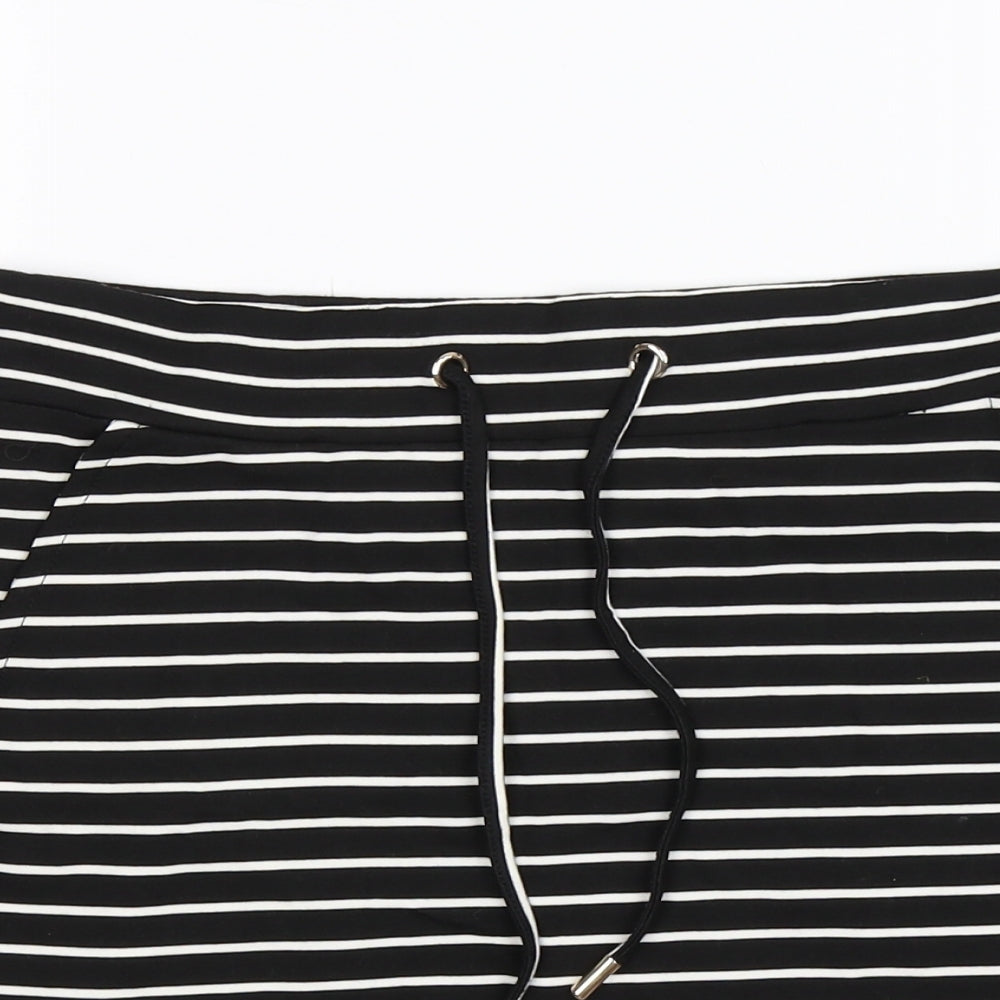mohito Womens Black Striped  Straight & Pencil Skirt Size 8
