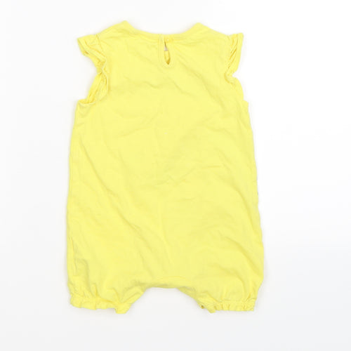 Little miss sunshine Girls Yellow   Romper Outfit/Set Size 6-9 Months  - Little Miss Sunshine
