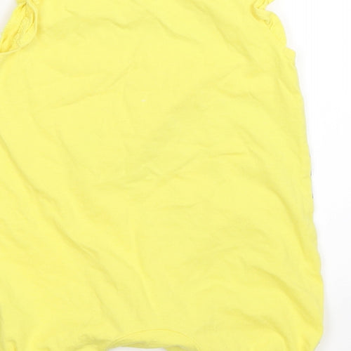 Little miss sunshine Girls Yellow   Romper Outfit/Set Size 6-9 Months  - Little Miss Sunshine