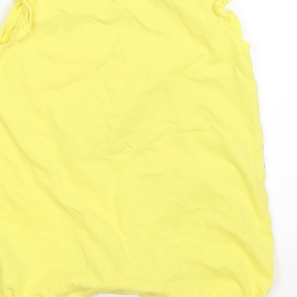 Little miss sunshine Girls Yellow   Romper Outfit/Set Size 6-9 Months  - Little Miss Sunshine