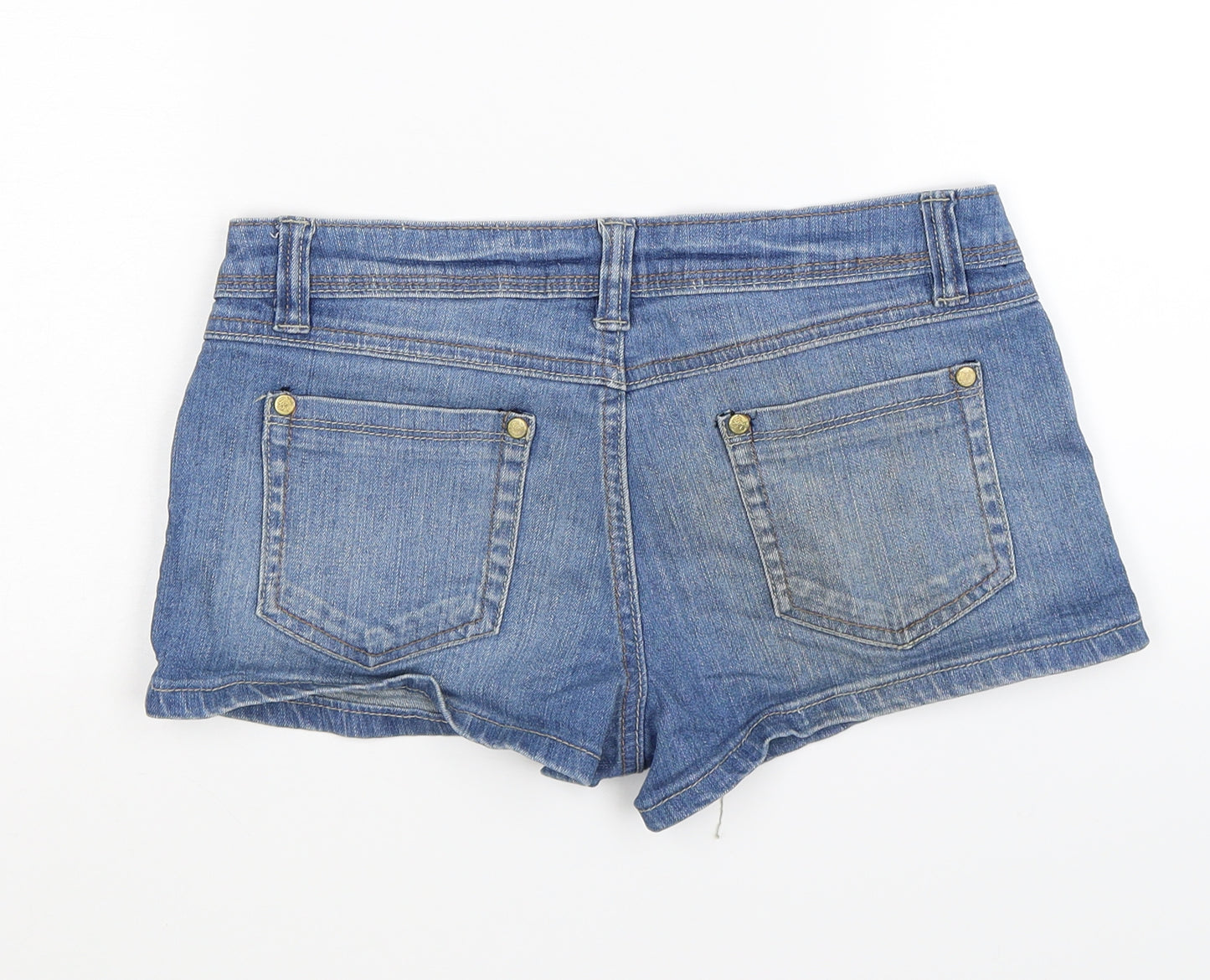 NEXT Womens Blue  Denim Hot Pants Shorts Size 8