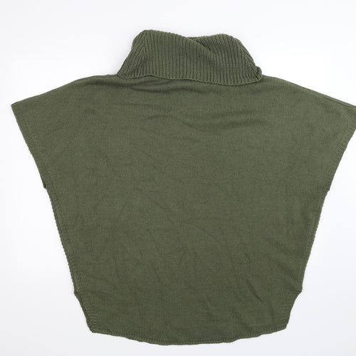 New Look Womens Green  Knit Tunic Jumper Size 12