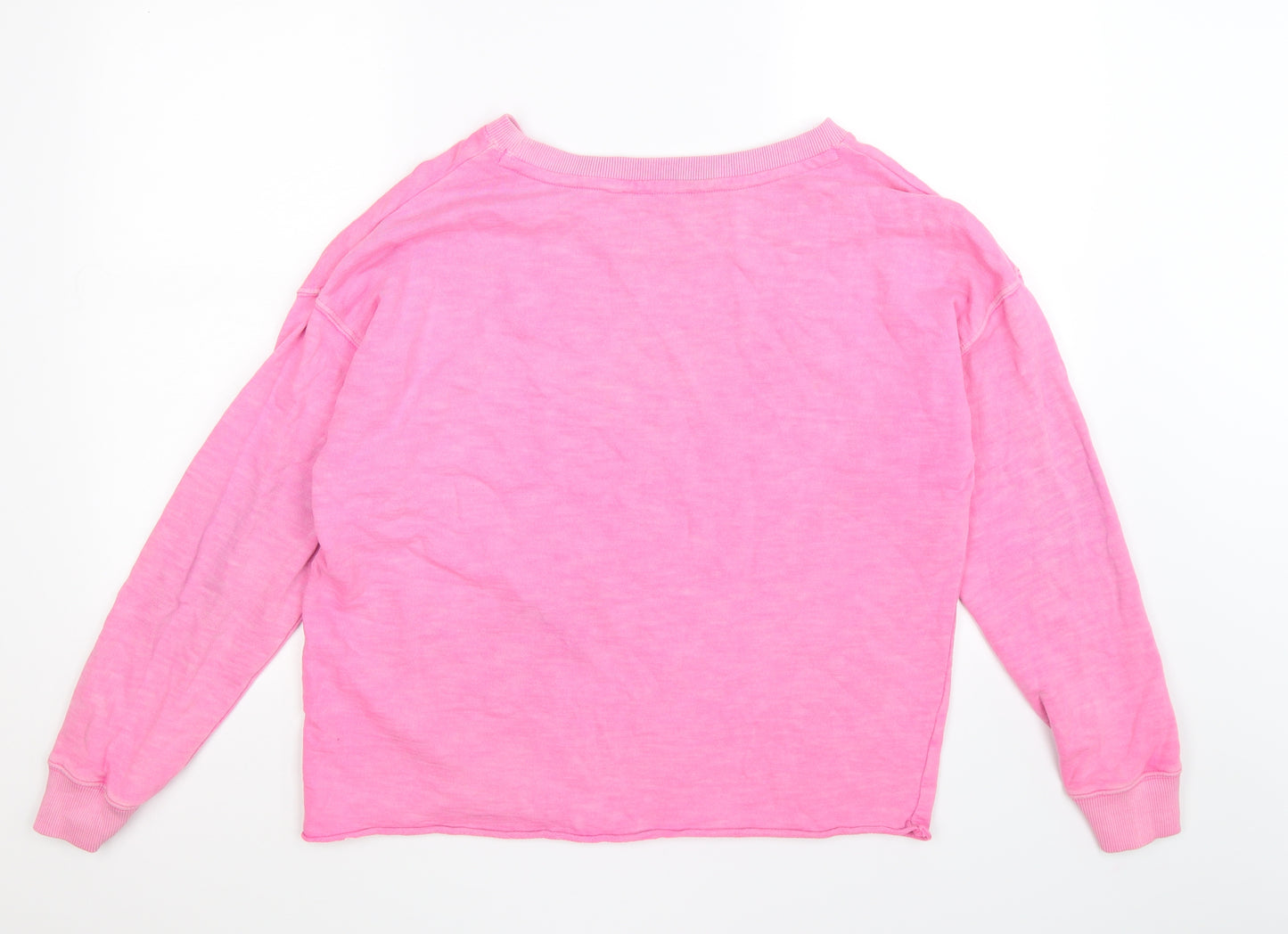 NEXT Womens Pink   Pullover Sweatshirt Size M