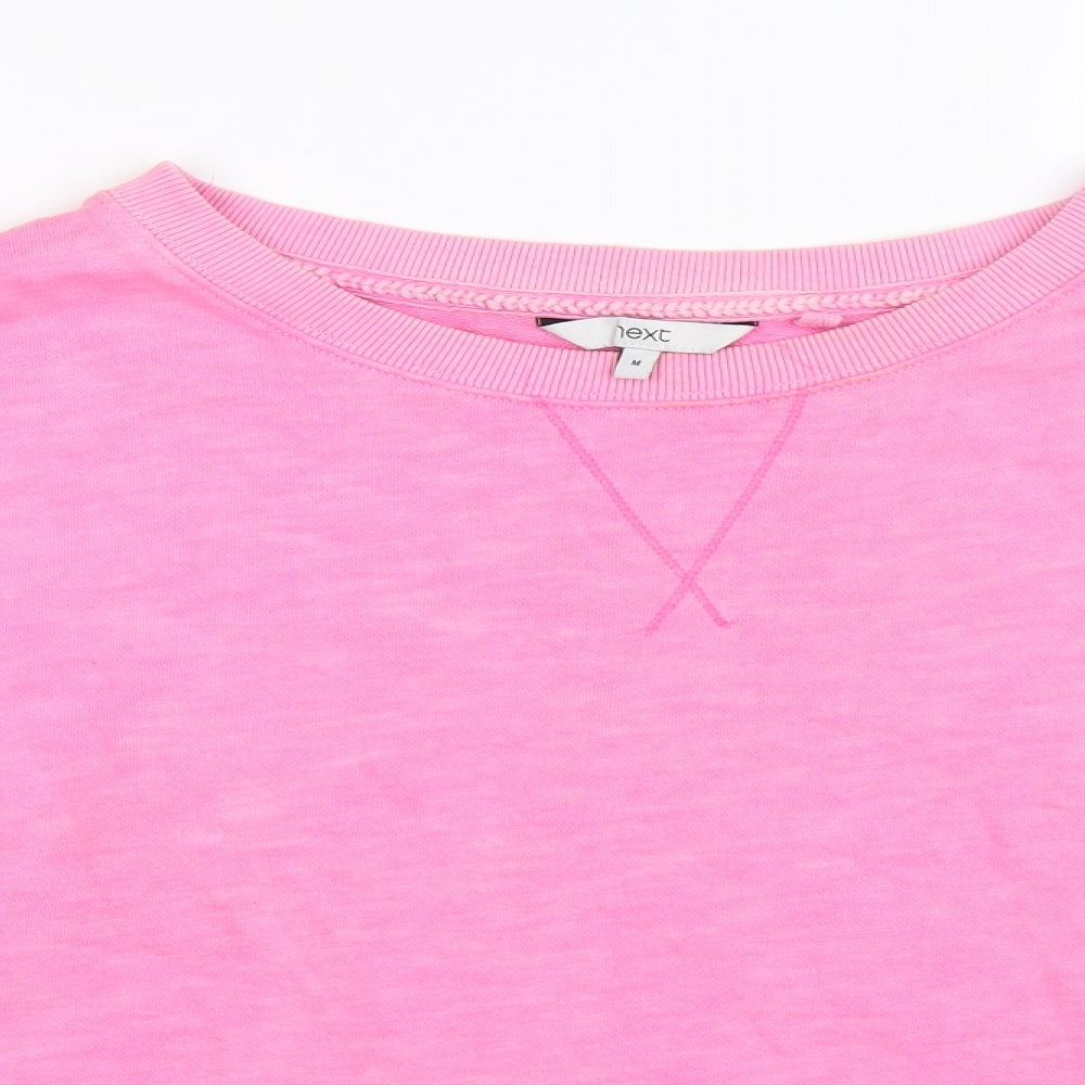 NEXT Womens Pink   Pullover Sweatshirt Size M