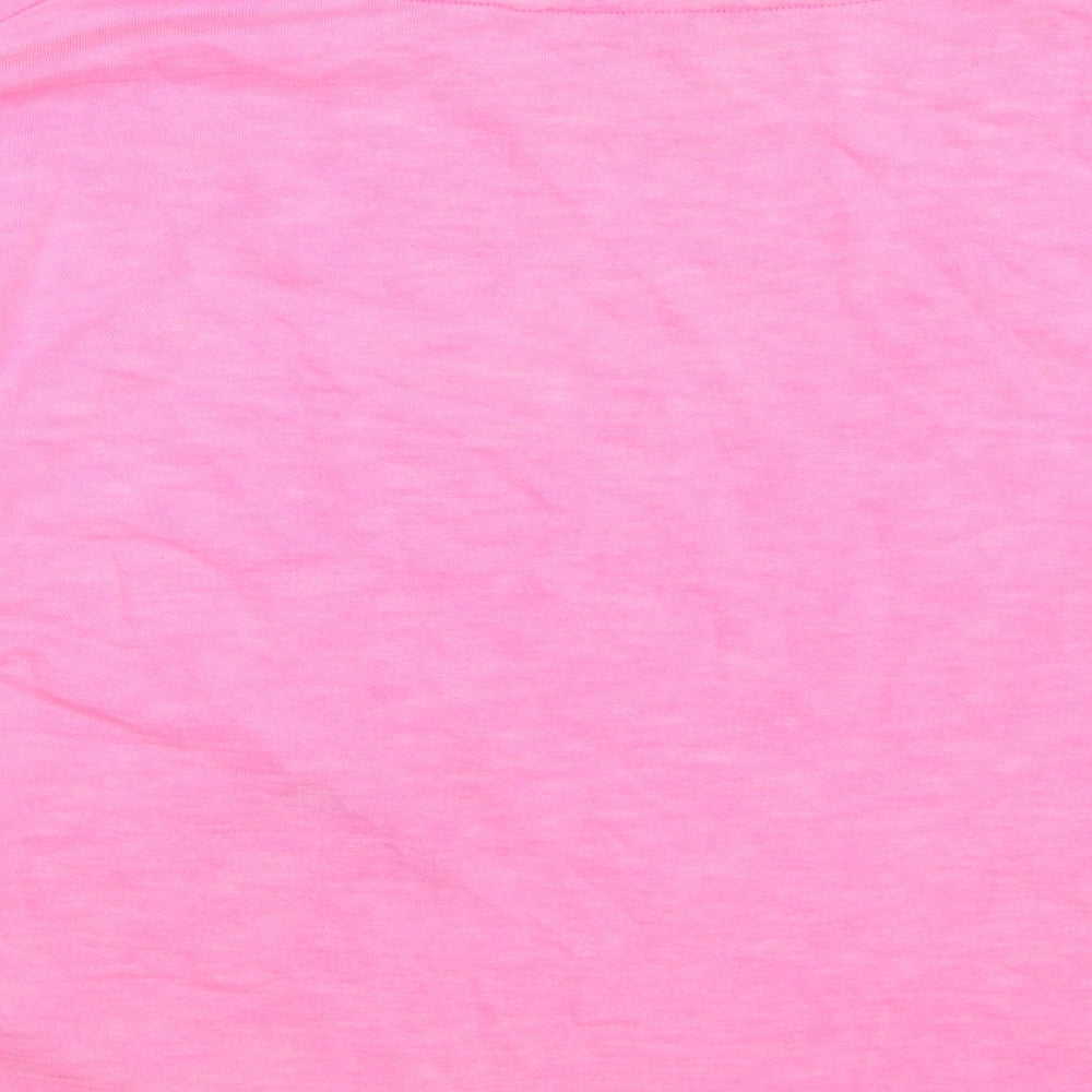 NEXT Womens Pink   Pullover Sweatshirt Size M