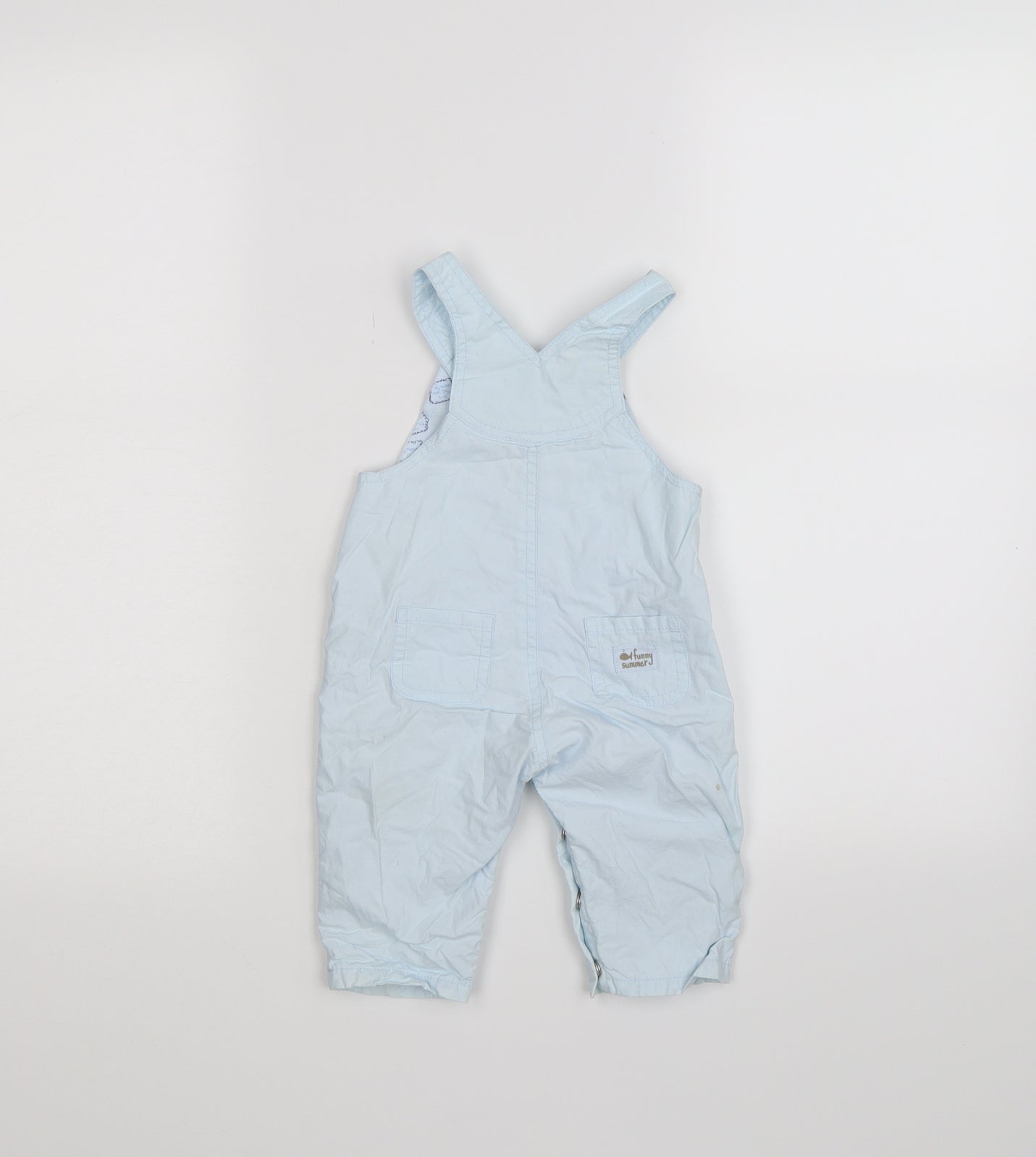 Zara Boys Blue   Dungaree Outfit/Set Size 3-6 Months