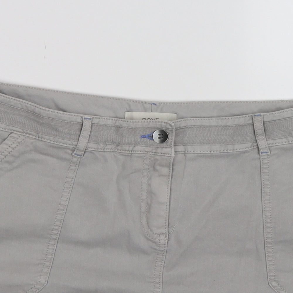 NEXT Womens Grey  Denim Straight & Pencil Skirt Size 12