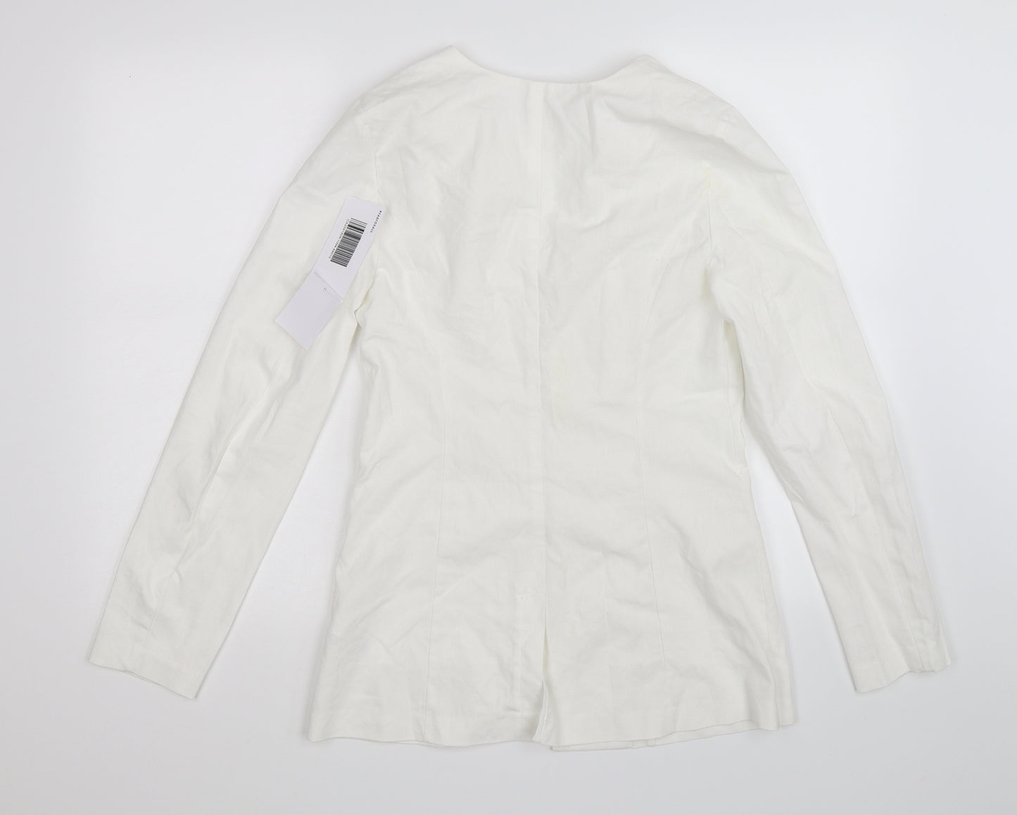JustFab Womens White   Jacket  Size XS