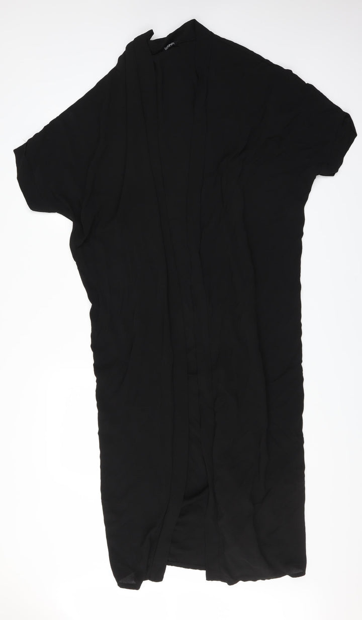 Boohoo Womens Black Cardigan Jumper Size M