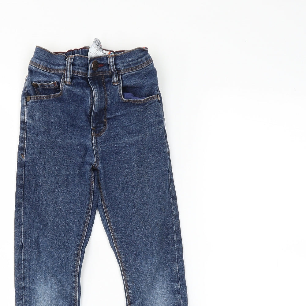 NEXT Boys Black  Denim Skinny Jeans Size 6 Years