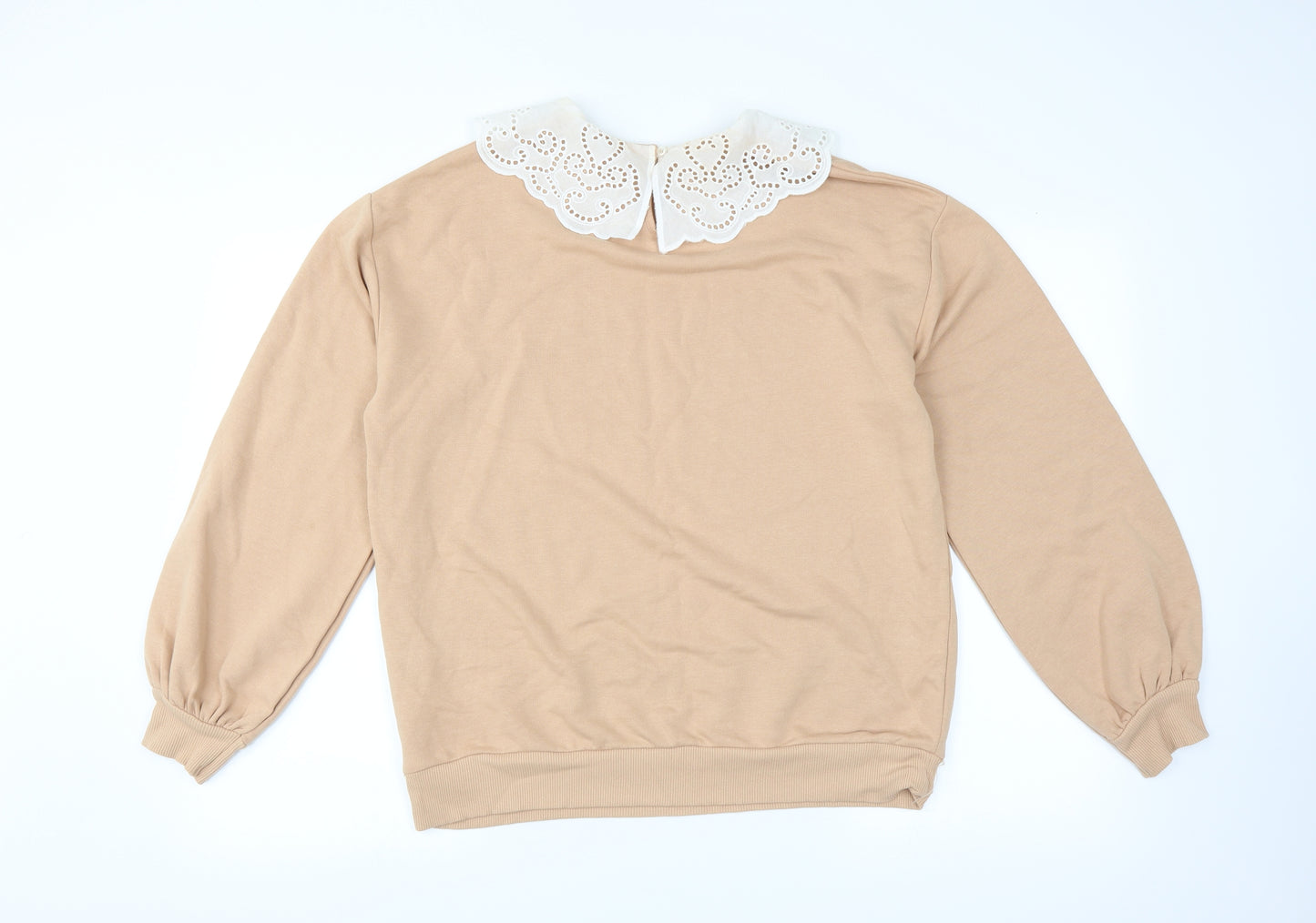 George Womens Beige   Pullover Sweatshirt Size M