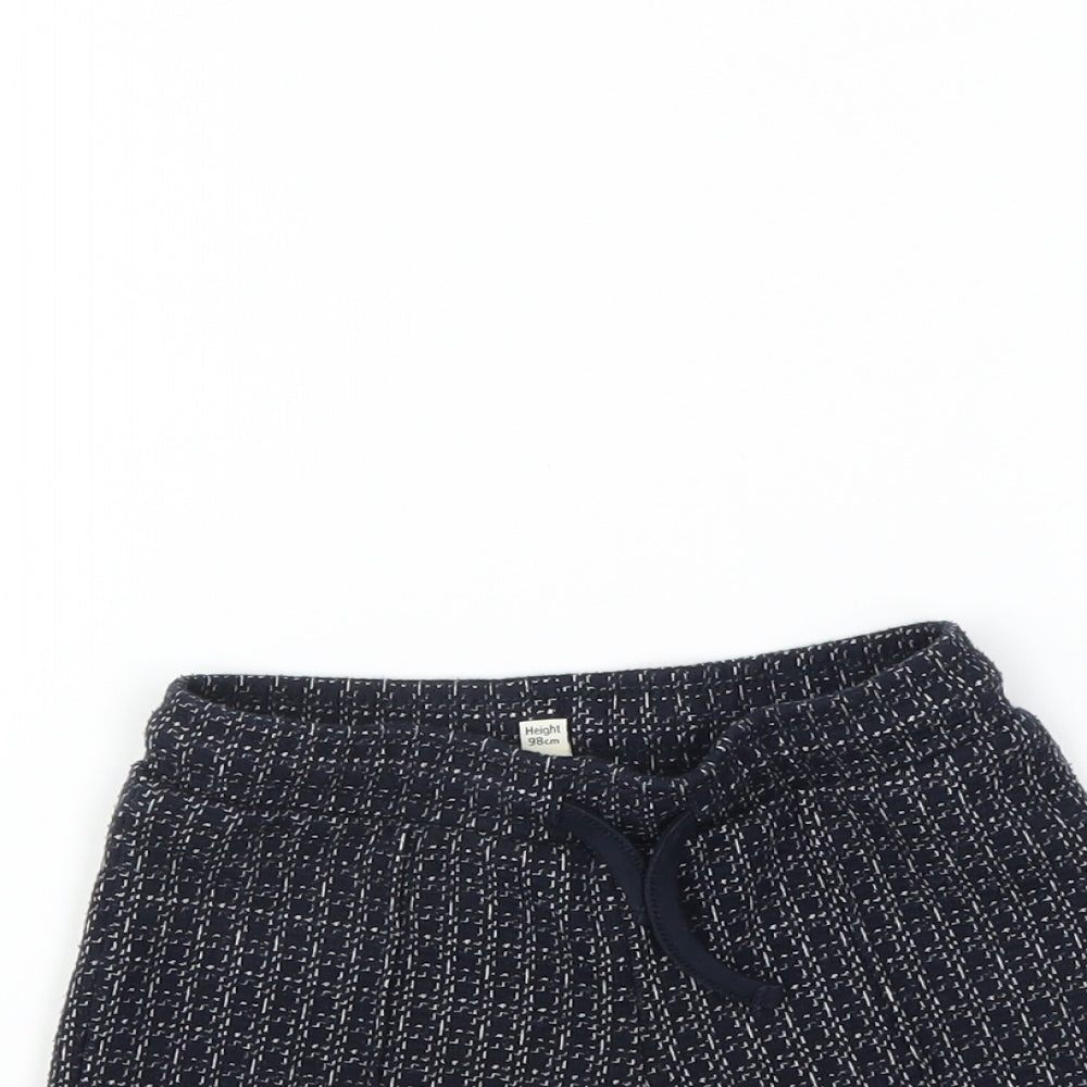 River Island Boys Blue   Sweat Shorts Size 2-3 Years