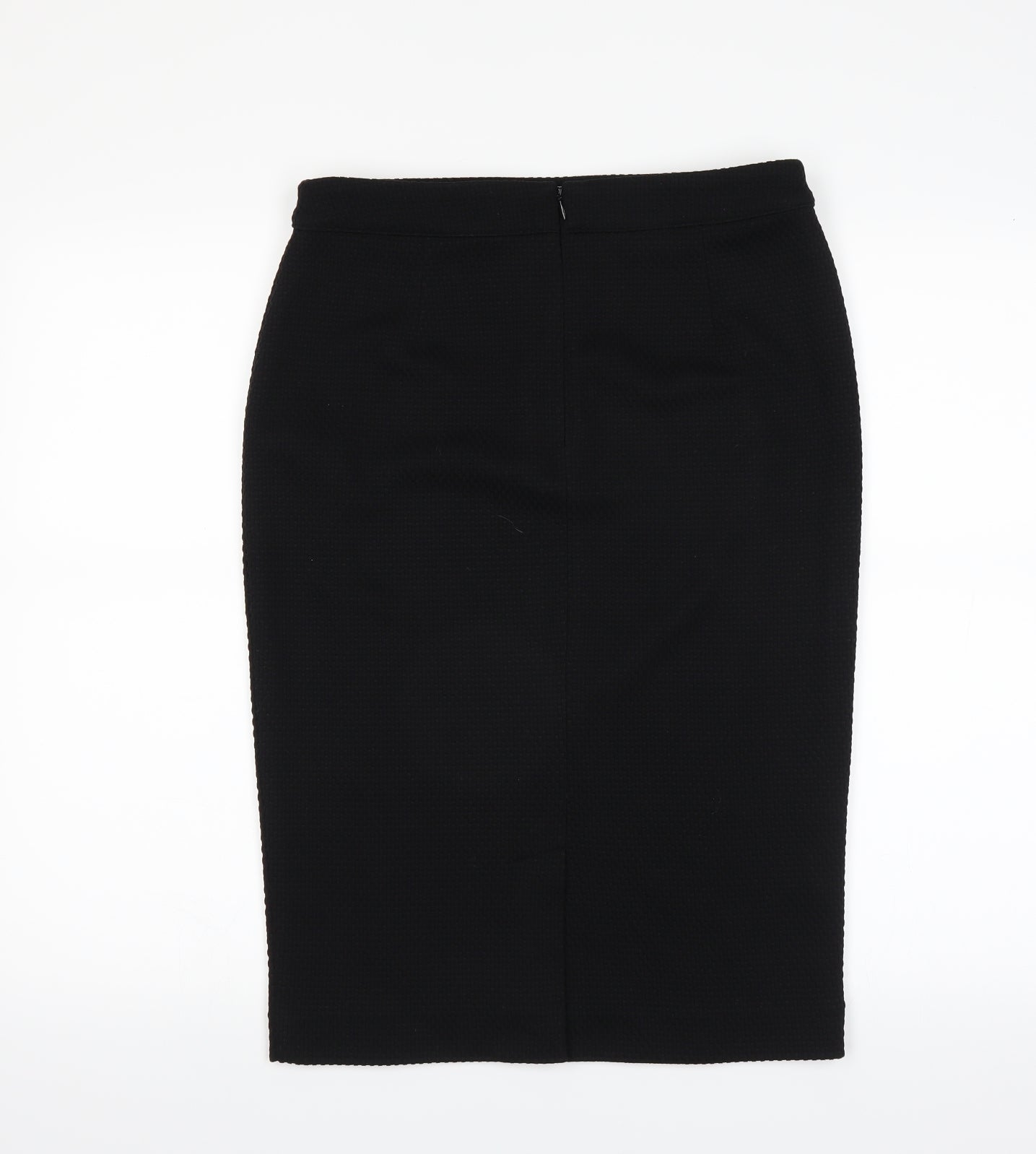 Sainsburys Womens Black   Straight & Pencil Skirt Size 12  - Textured Feel