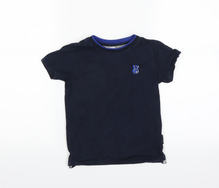 Debenhams Boys Blue Basic T-Shirt Size 5-6 Years