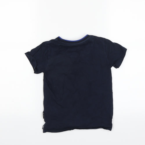 Debenhams Boys Blue   Basic T-Shirt Size 5-6 Years