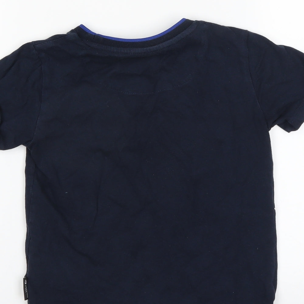 Debenhams Boys Blue   Basic T-Shirt Size 5-6 Years