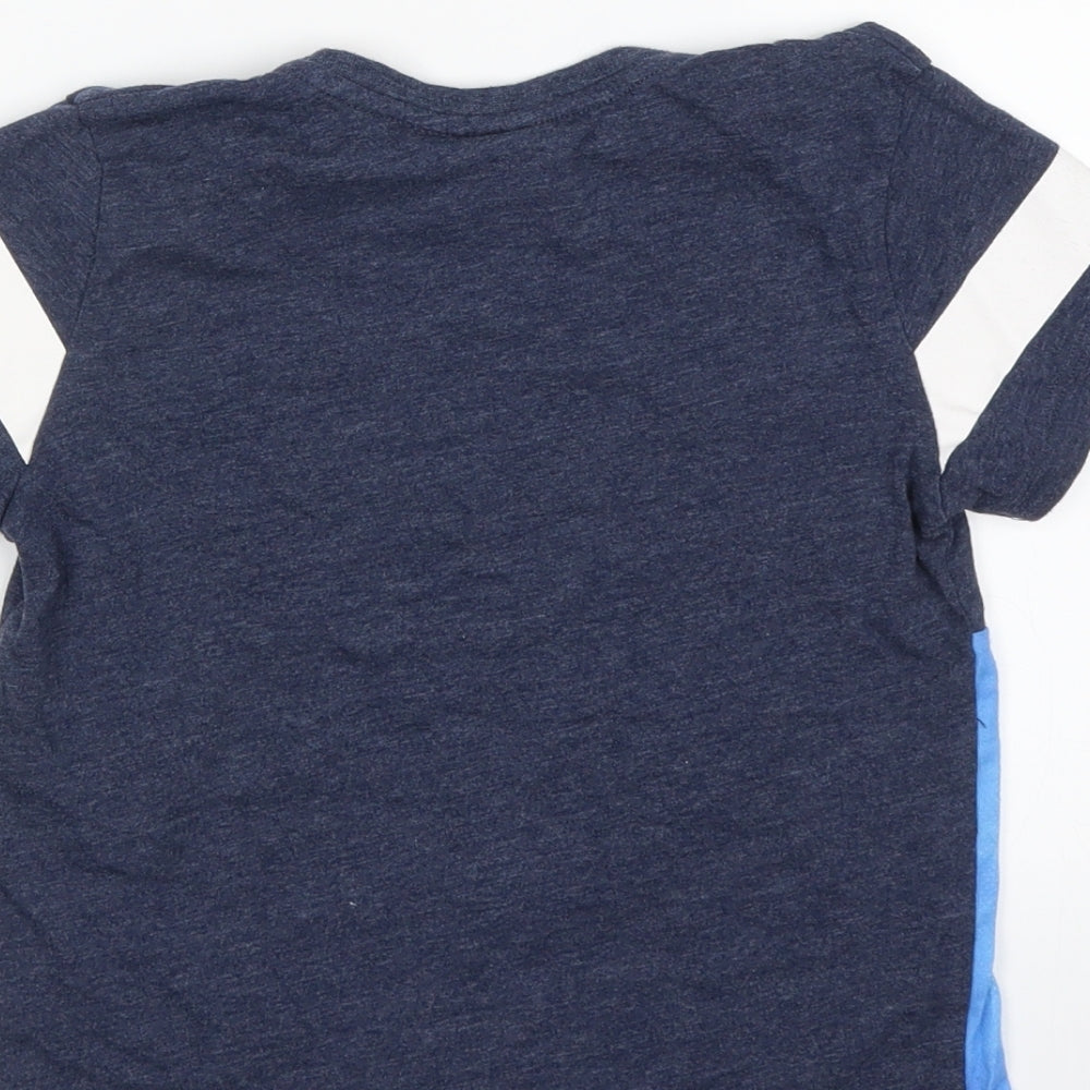 Primark Boys Blue   Basic T-Shirt Size 5-6 Years  - PAW PATROL