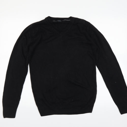 Easy Mens Black   Pullover Jumper Size S