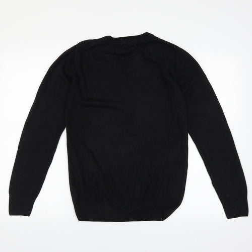 Easy Mens Black   Pullover Jumper Size S