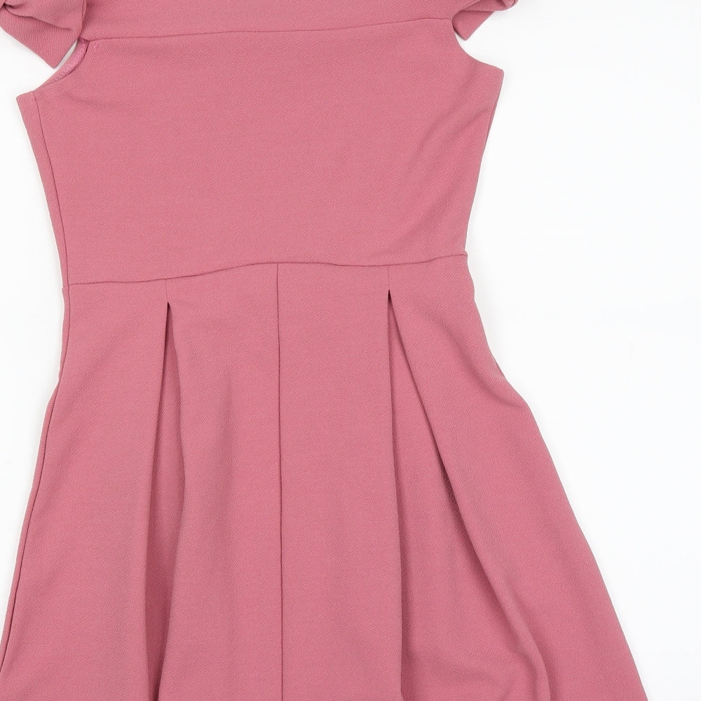 Very Womens Pink   Fit & Flare  Size 8