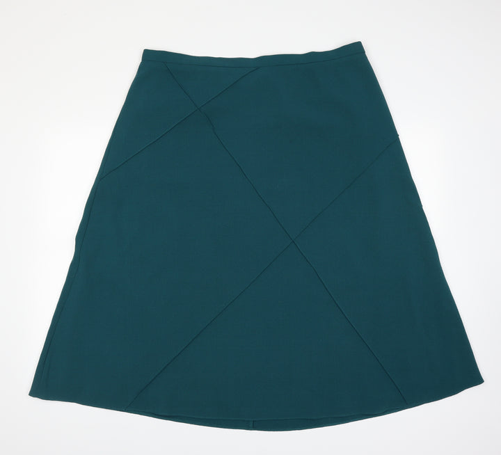 Special Collection Womens Green A-Line Skirt Size 38 in