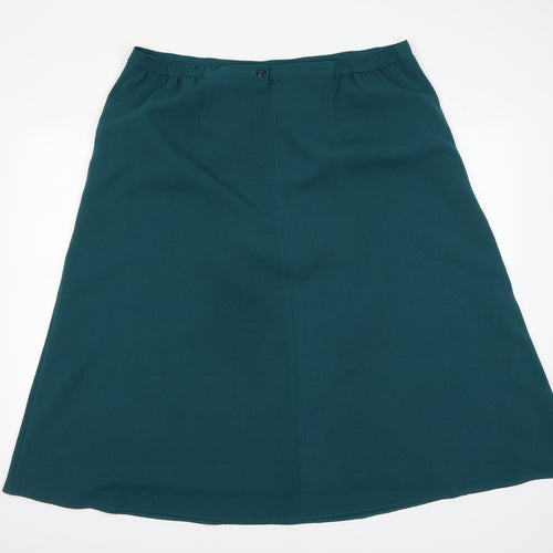 Special Collection Womens Green   A-Line Skirt Size 38 in