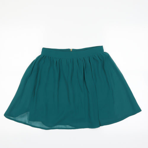 Koton Womens Green   A-Line Skirt Size 6
