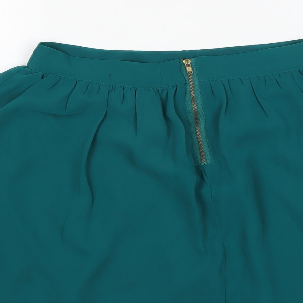 Koton Womens Green   A-Line Skirt Size 6