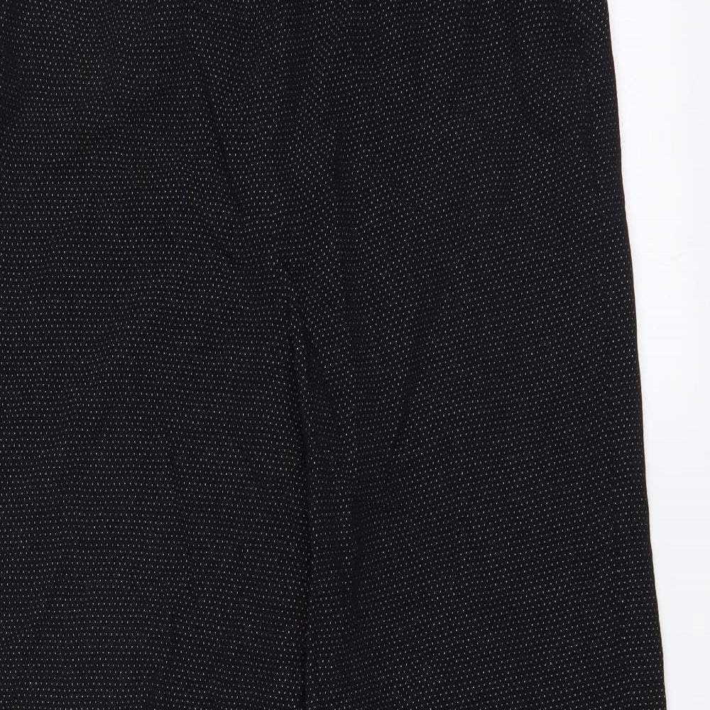 Alex & Co Womens Black   Trousers  Size 8 L28 in