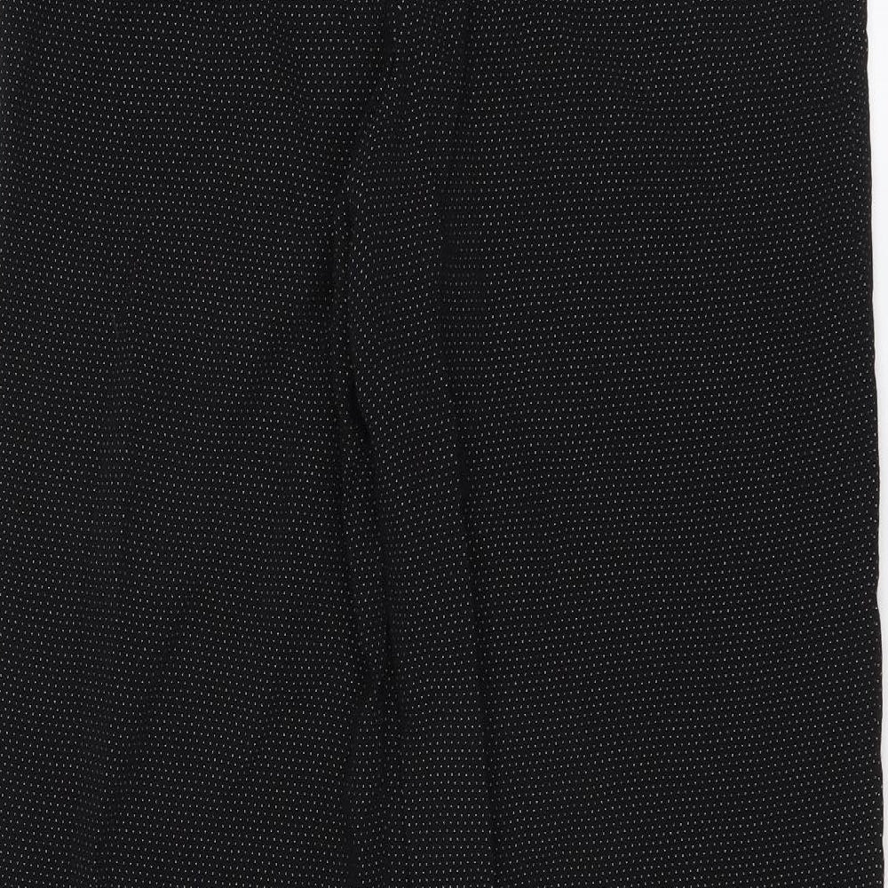 Alex & Co Womens Black   Trousers  Size 8 L28 in