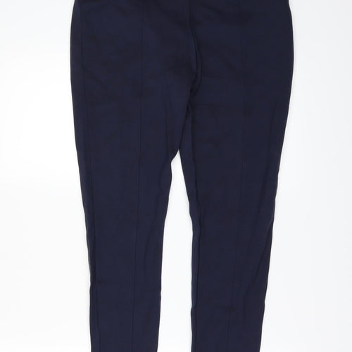 Marks and Spencer Womens Blue   Trousers  Size 12 L28 in