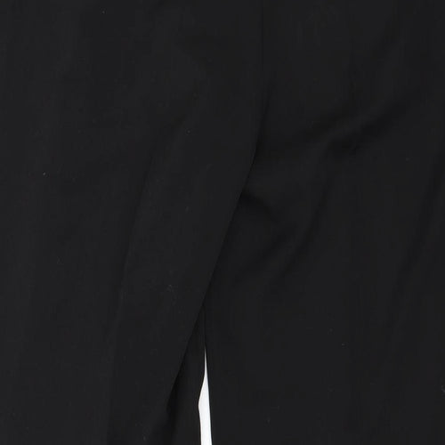 Preworn Womens Black   Trousers  Size 38 in L30 in