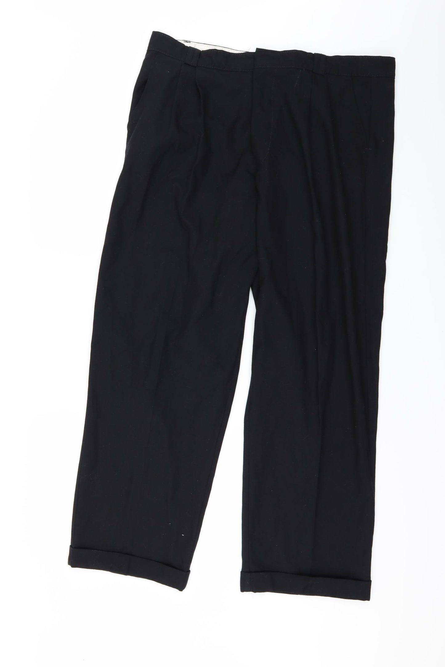 Preworn Mens Black   Trousers  Size 36 in L32 in