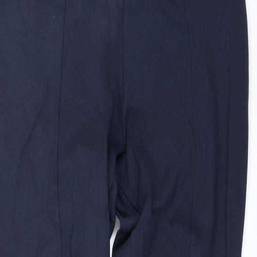 Marks and Spencer Womens Blue   Trousers  Size 12 L28 in