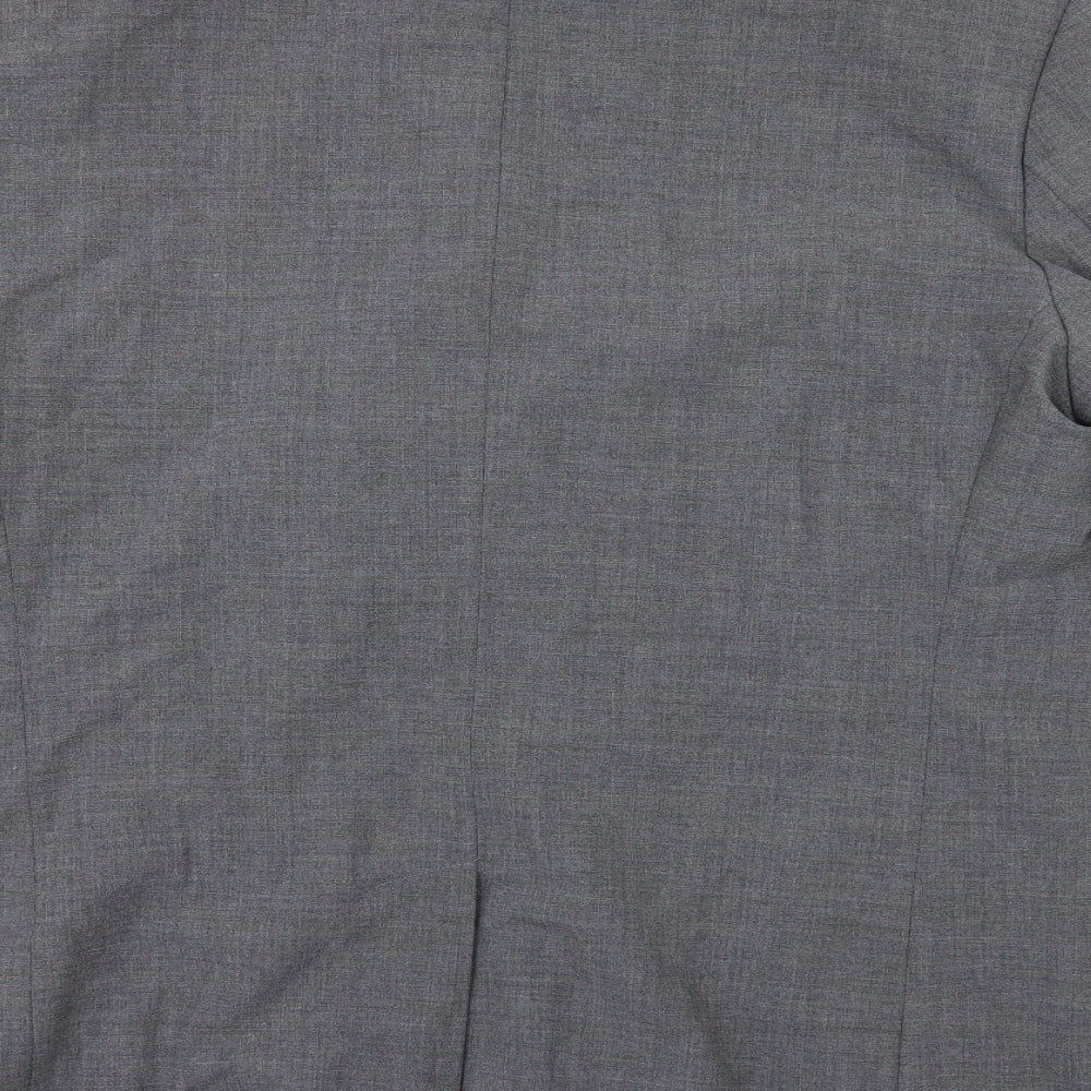 4you collectin Mens Grey   Jacket Suit Jacket Size 46