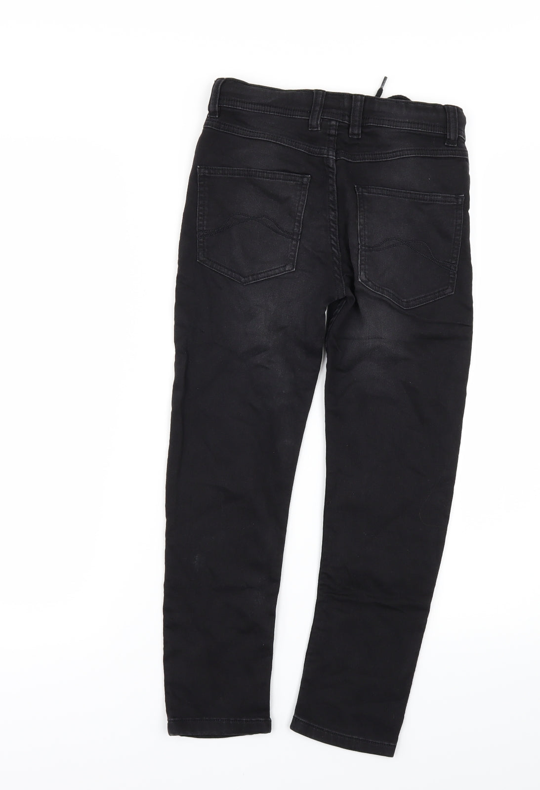 F&F Boys Black  Denim Skinny Jeans Size 8-9 Years